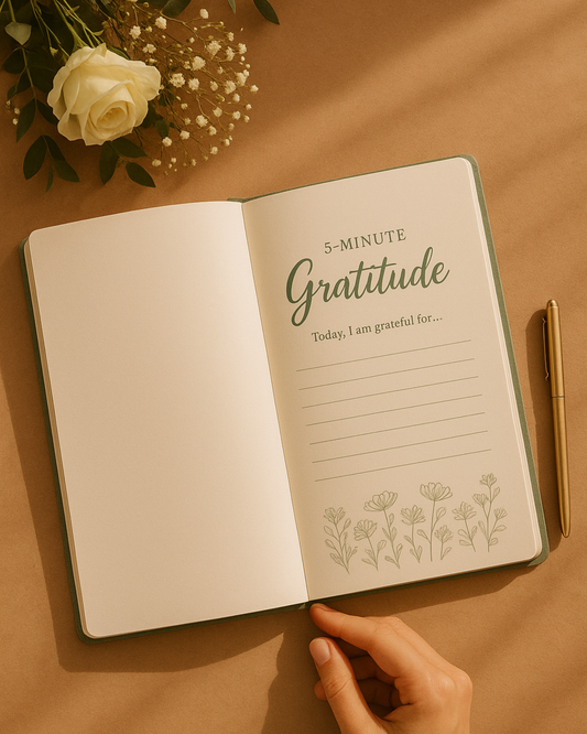 5 Minute Gratitude Journal