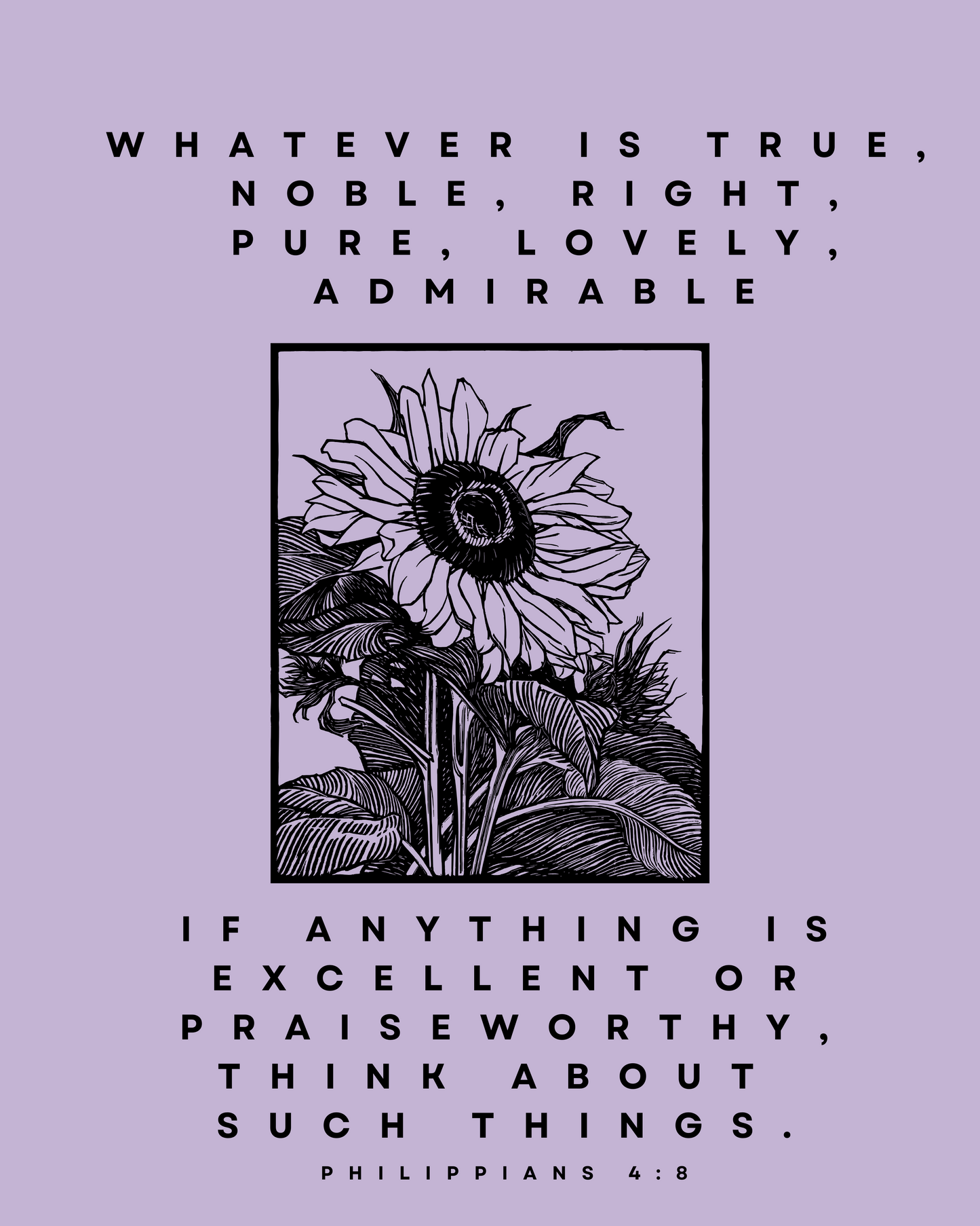 Phil 4:8 Hoodie