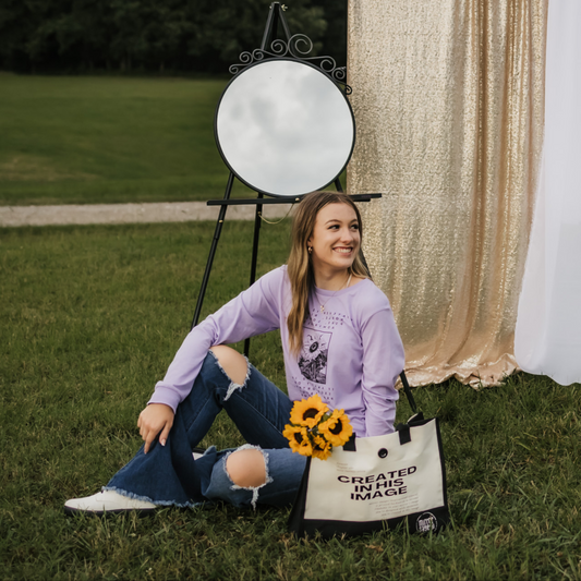 Created in His Image Tote Bag