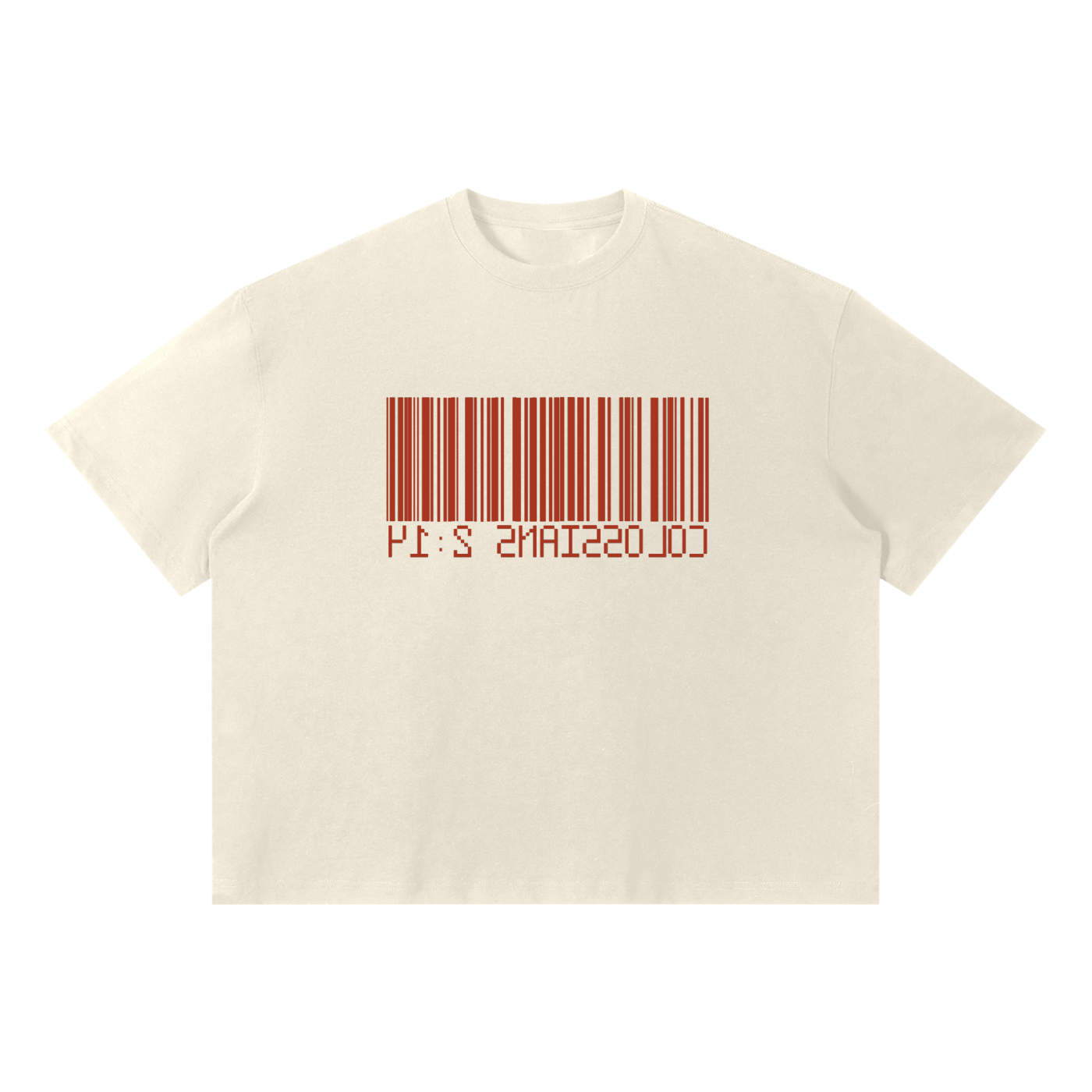 Jesus Paid it All Cream Tee - Col. 2:14