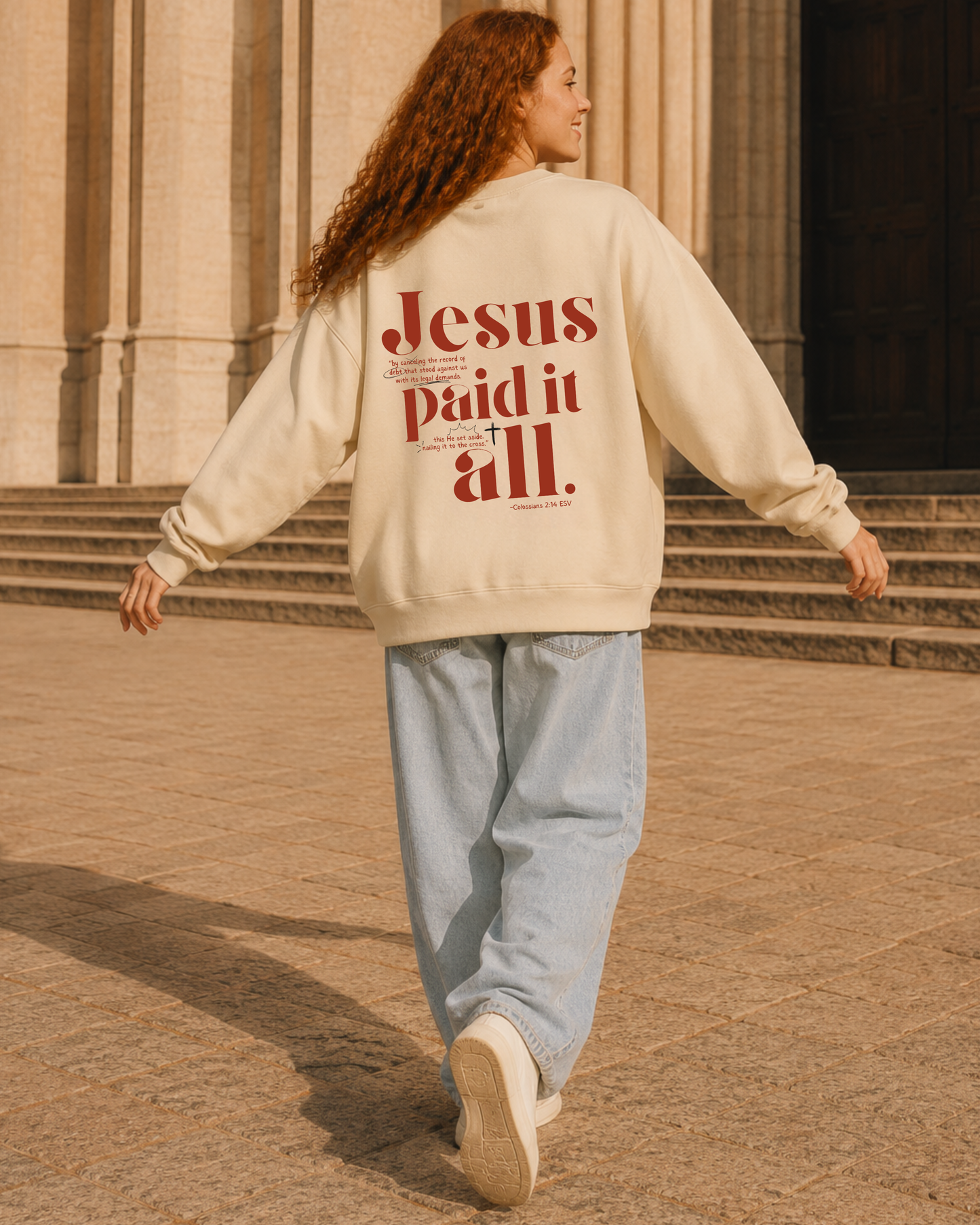 Jesus Paid It All Sweatshirt