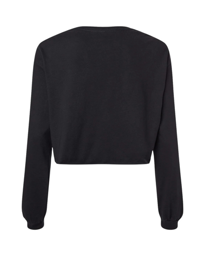 Radiant Psalm 34:5 Cropped Long Sleeve
